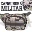 Cangurera Militar Riñonera Táctica Camuflada Ejercito Colombiano