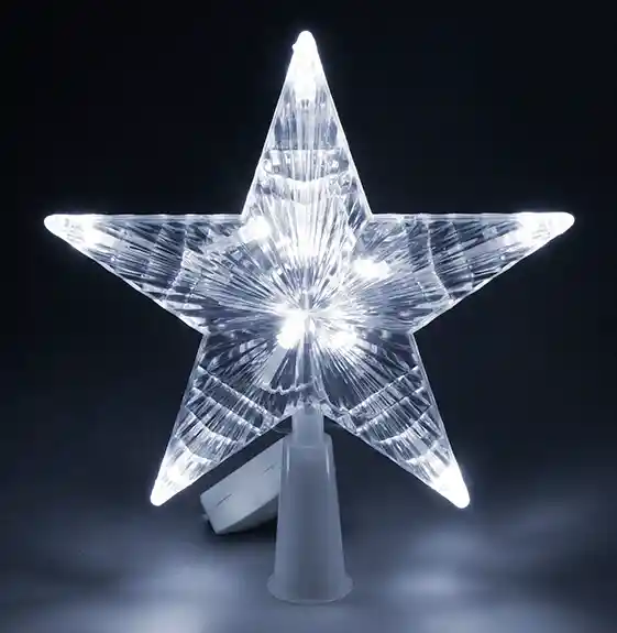 Estrella De Navidad Grande Luces Blancas