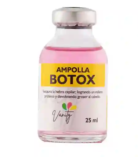 Ampolla Capilar Botox Ácido Hialurónico Vanity X 25 Ml