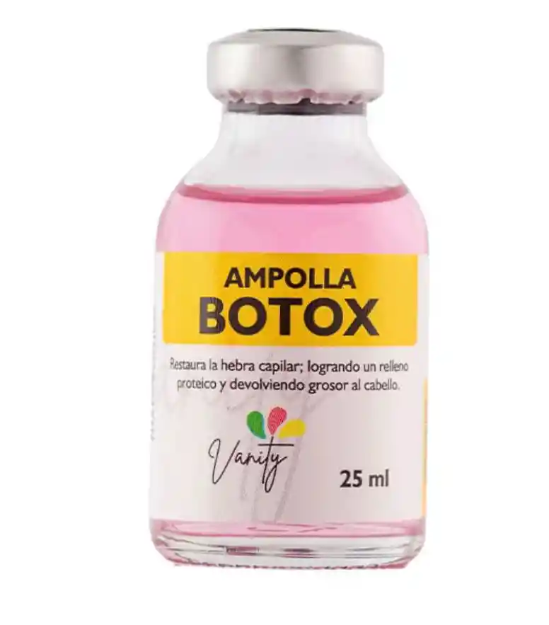 Ampolla Capilar Botox Ácido Hialurónico Vanity X 25 Ml