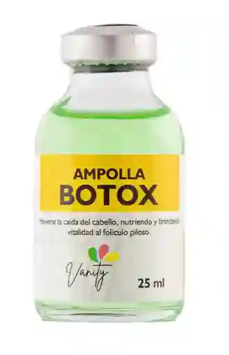 Ampolla Capilar Botox Anticaída Vanity X 25 Ml