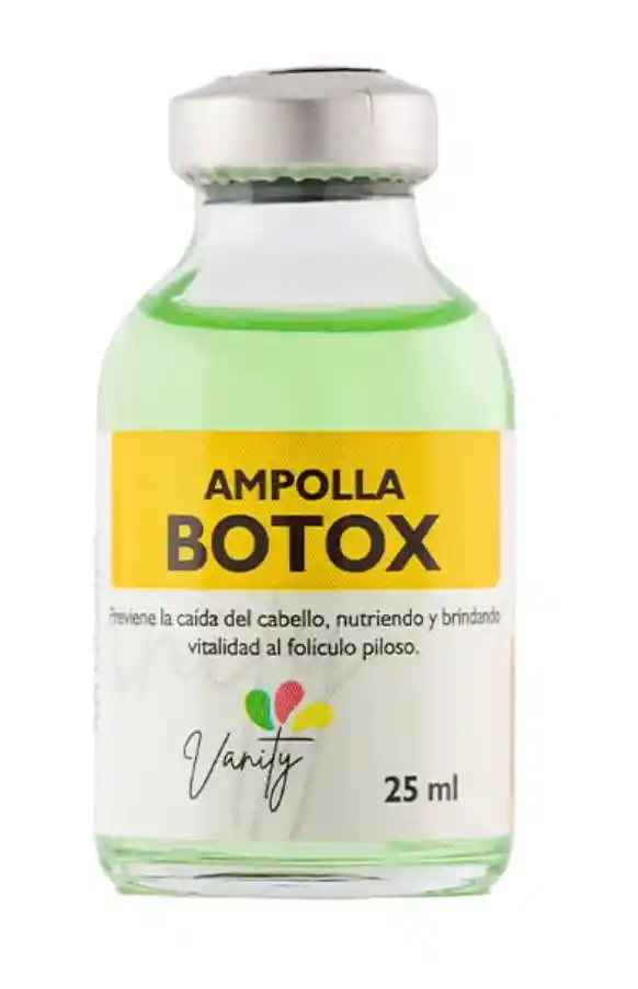 Ampolla Capilar Botox Anticaída Vanity X 25 Ml