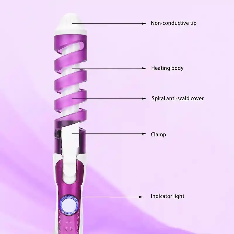 Rizador De Cabello En Espiral