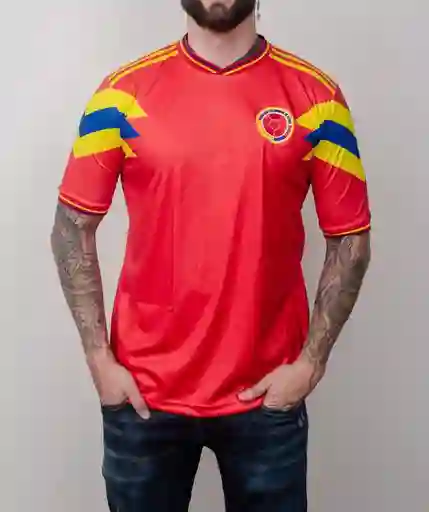 Camiseta Colombia 1990 - Talla L