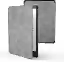 Estuche Para Kindle Paperwhite 6.8 Pulgadas En Cuero Gris