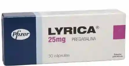 Pregabalina (lyrica) 25 Mg Capsulas