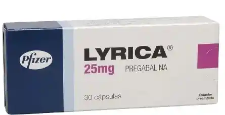 Pregabalina (lyrica) 25 Mg Capsulas