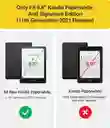 Estuche Para Kindle Paperwhite De 6.8 Pulgadas En Cuero Café