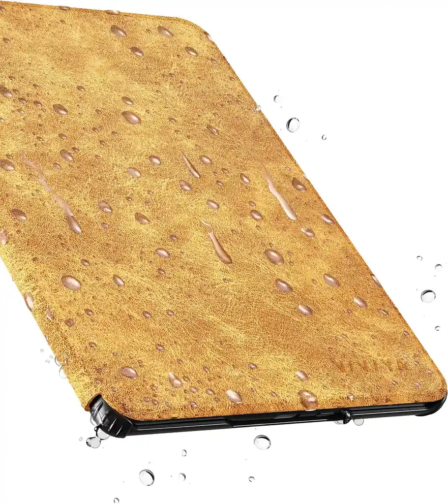 Estuche Para Kindle Paperwhite De 6.8 Pulgadas En Cuero Café