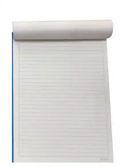Block Linea Corriente Carta Mujer