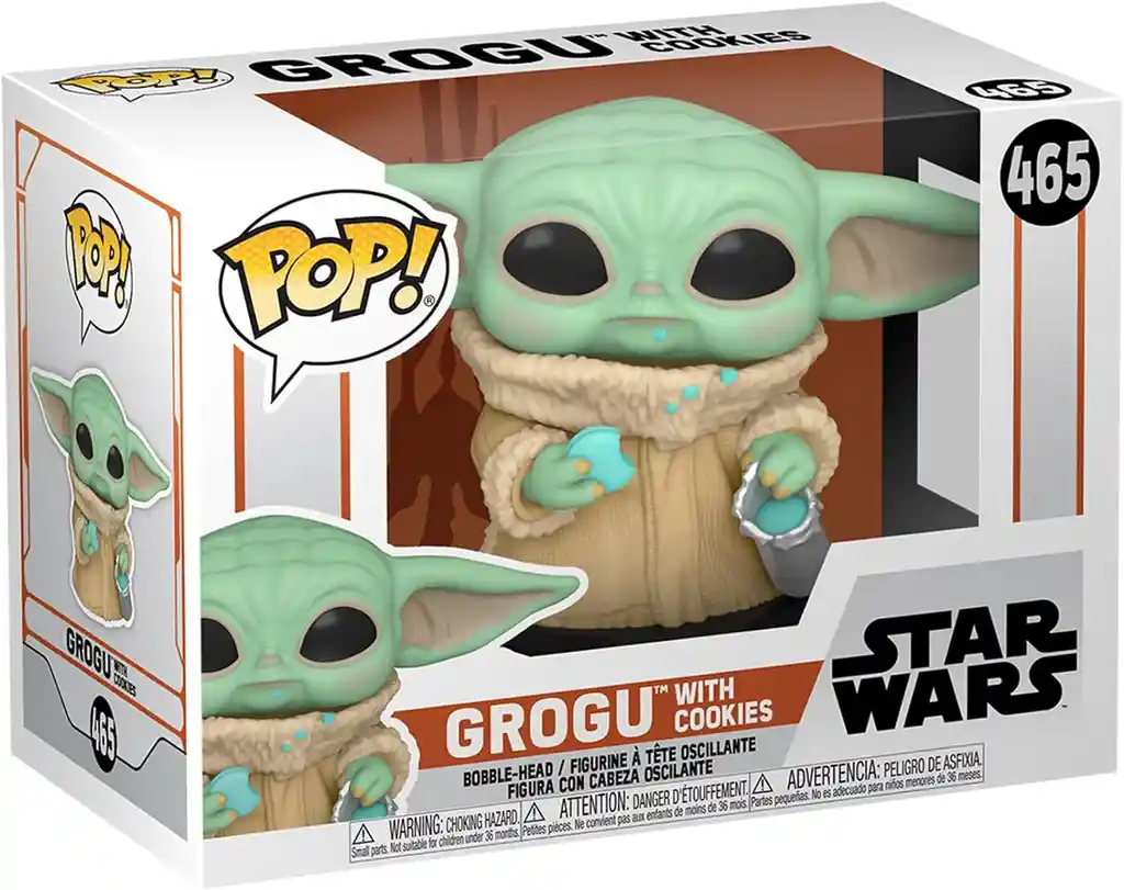 Funko Pop! Star Wars, Grogu With Cookies #465