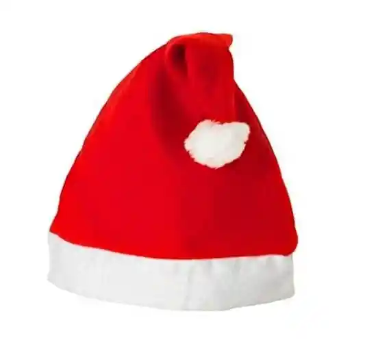 Gorro Navidad Navideño X2 Und Rojo