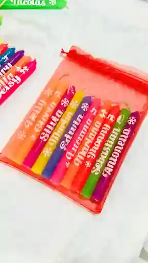 Velas Personalizadas En Bolsa