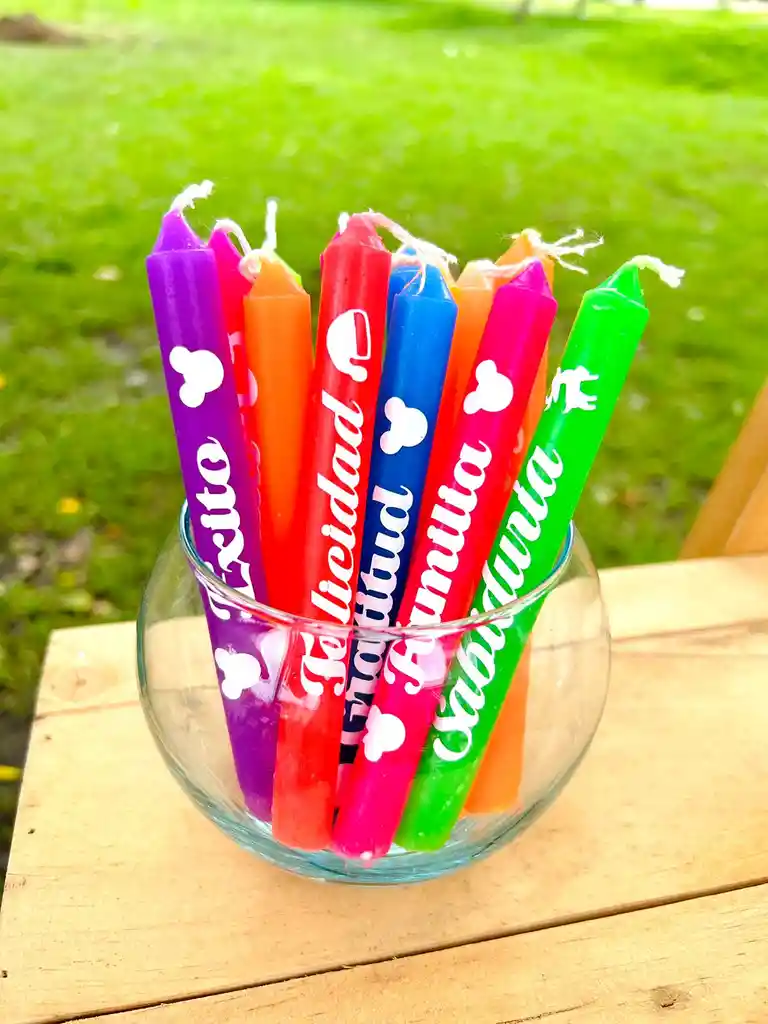 Velas Personalizadas En Bolsa