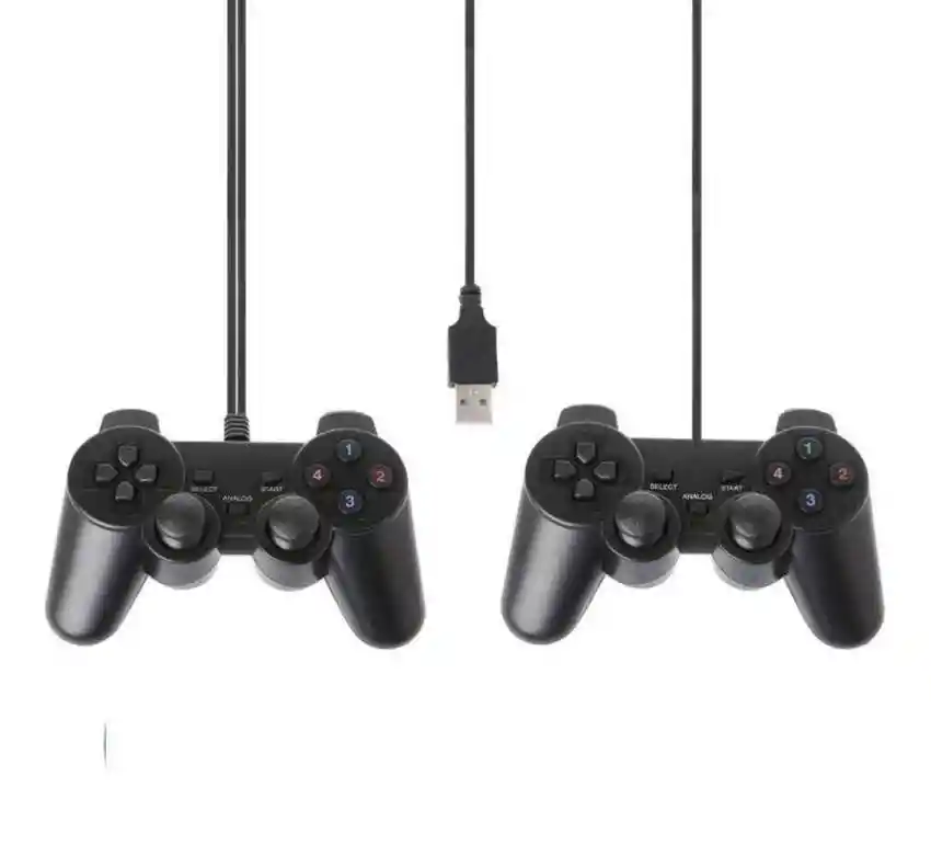 Control Doble Usb Para Pc / Gamepad Doble