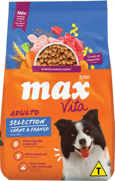Max Alimento Para Perros Vita Adulto Selección De Carne Y Pollo Max Perros 10 Kg