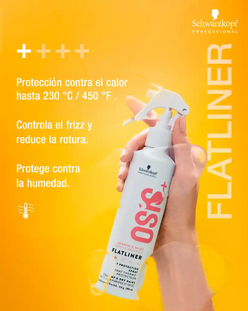 Termoprotector Osis Flatliner 200ml