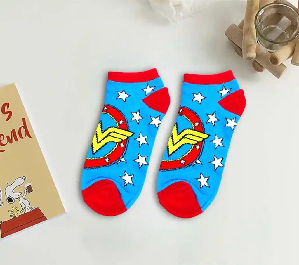 Medias Tobilleras Mujer Maravilla Wonder Woman