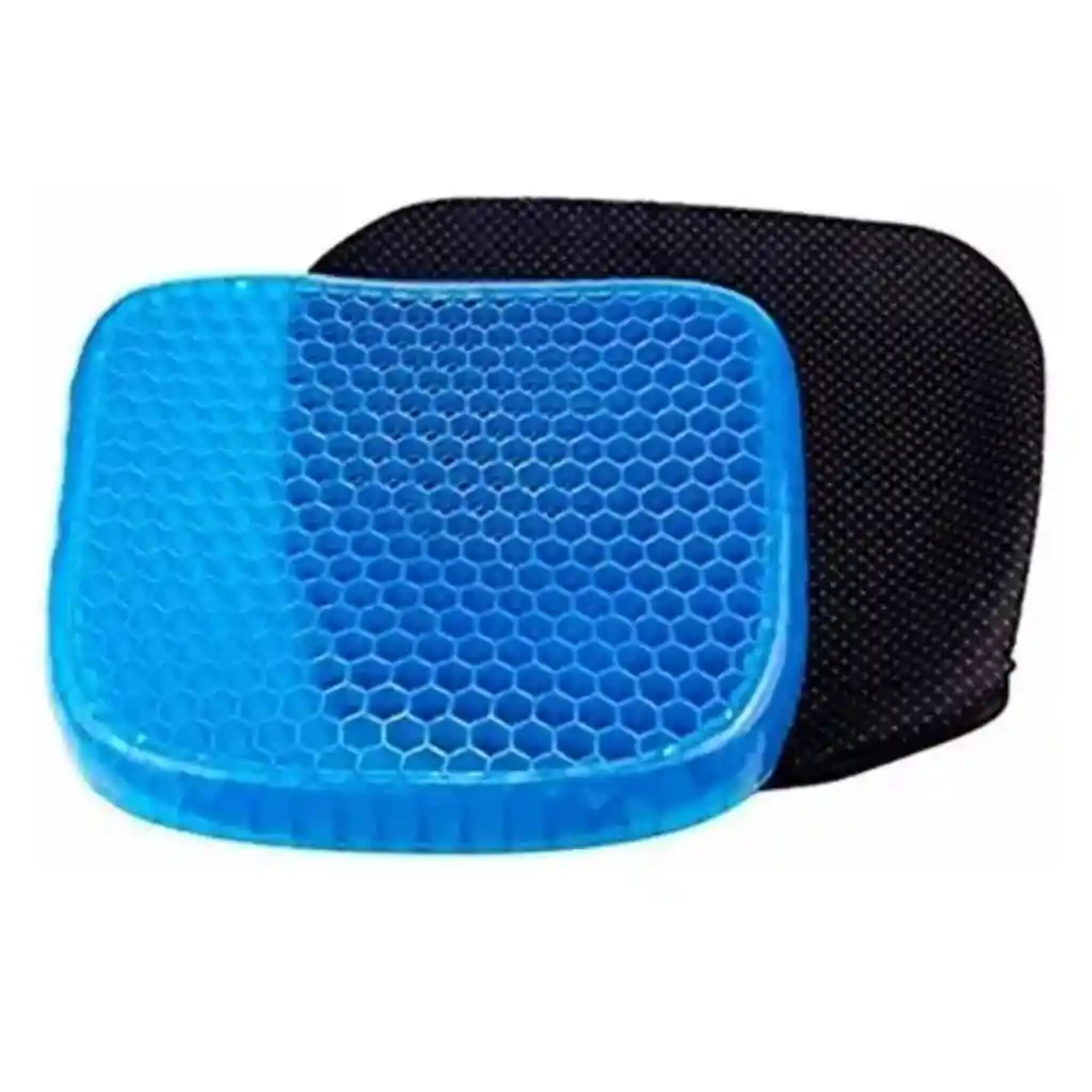 Cojín Silicona Gel Flexible Comodidad + Funda Protectora