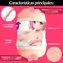 Masturbador Masculino En Silicona 2 En 1 Vagina Y Boca Juguete Sexual