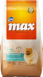 Max Alimento Para Perro Adulto Raza Pequeña Performance Max Perro 2kg