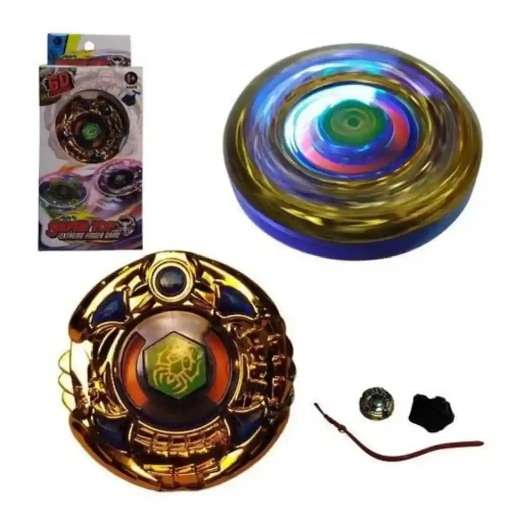 Estadio Batalla Beyblade Generico +dos + 1 Con Luz Beyblade