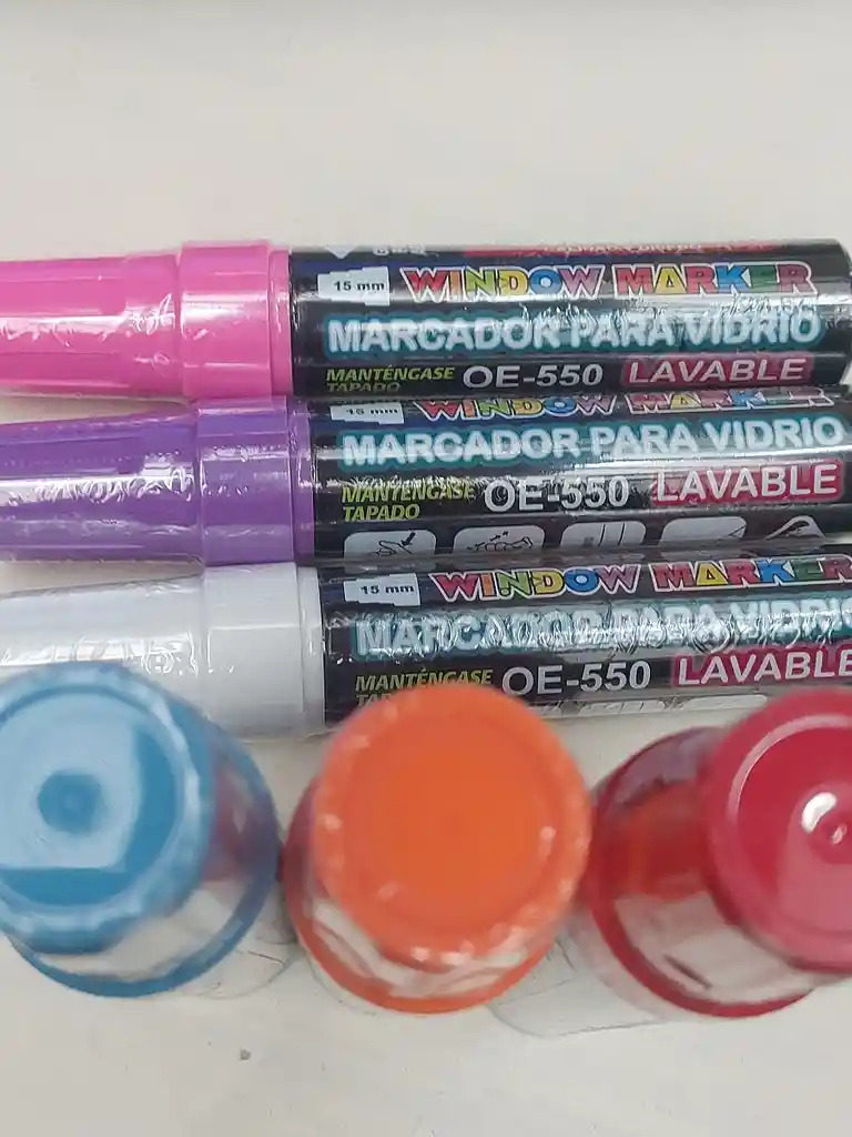 Marcador Para Vidrio 15mm Unidad