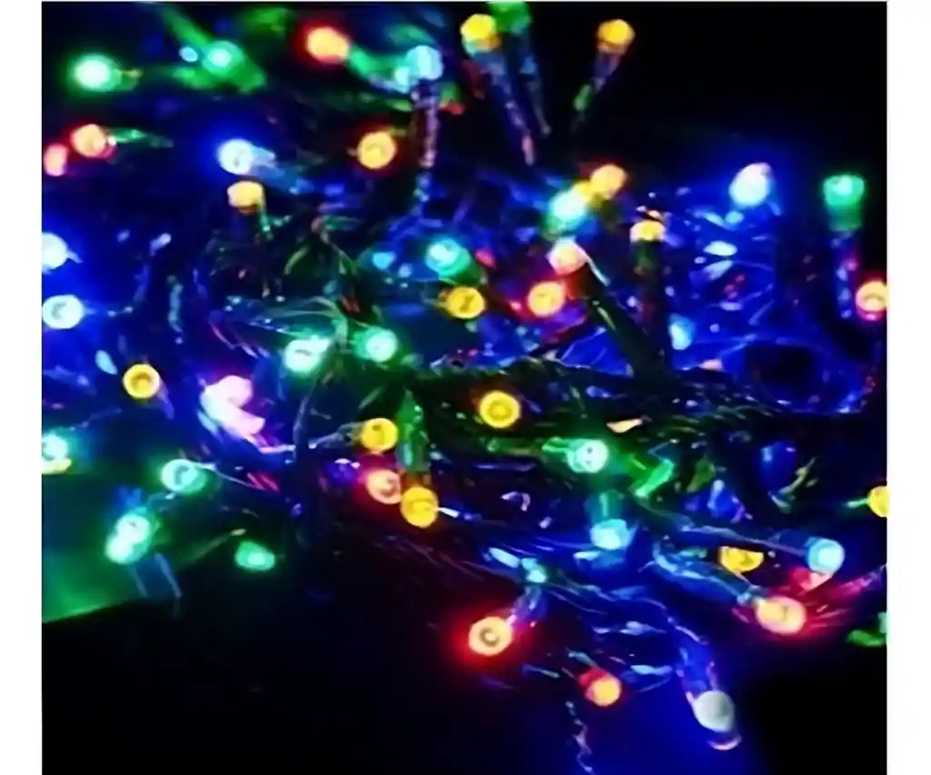 Navidad Extension 56 Luces X 3 Unid Multicolor 4 Mts