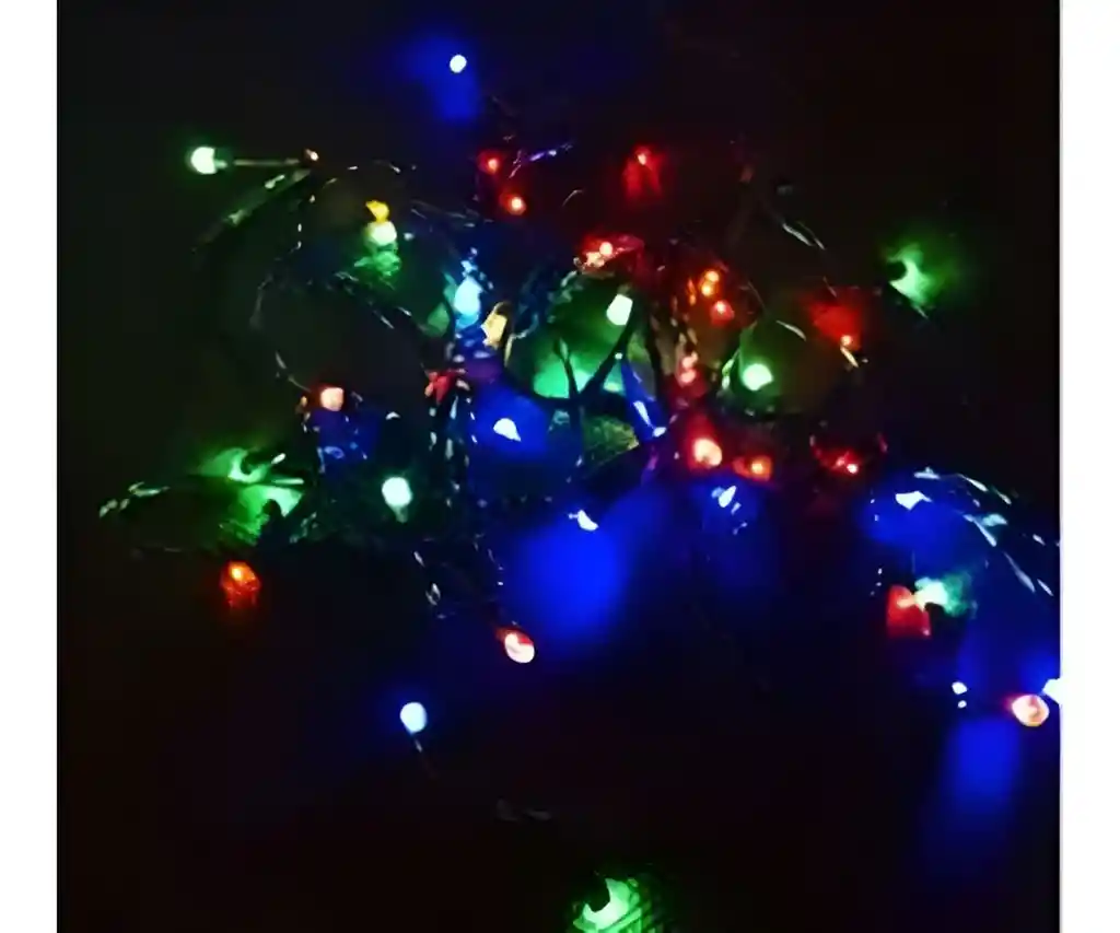 Navidad Extension 56 Luces X 3 Unid Multicolor 4 Mts