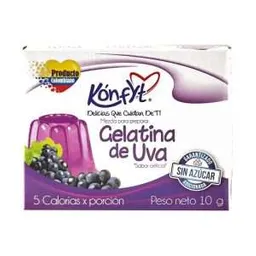 Gelatina Sabor Uva 10gr