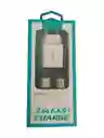 Cargador Pared Usb-c Con Entrada Europea Devia En Blanco