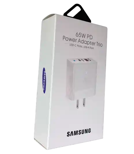 65w Pd Power Adapter Samsung Dos Puertos