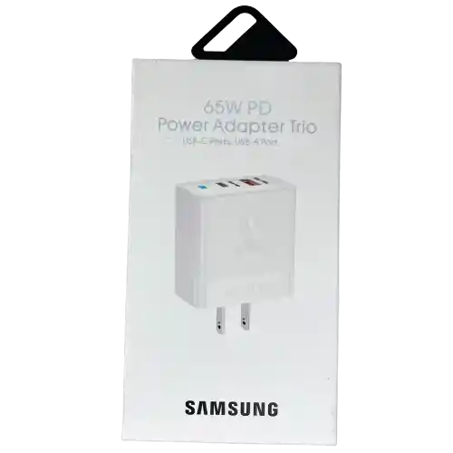 65w Pd Power Adapter Samsung Dos Puertos