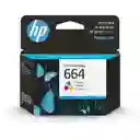 Tinta Hp 664 Tricolor Original F6v28al