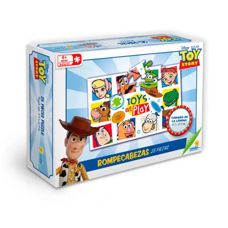 Rompecabezas Toy Story X25 Piezas