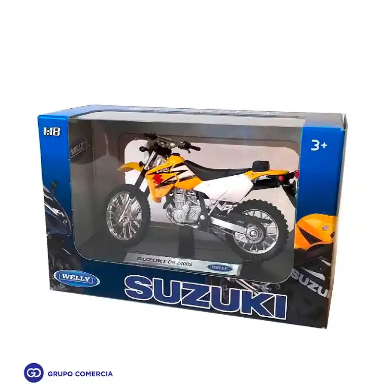 Moto Susuki Dr-z400s A Escala 1/18