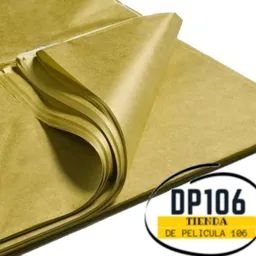 Papel Seda Dorado X 5 Und