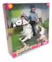 Muñeca Barbie Policía Montada