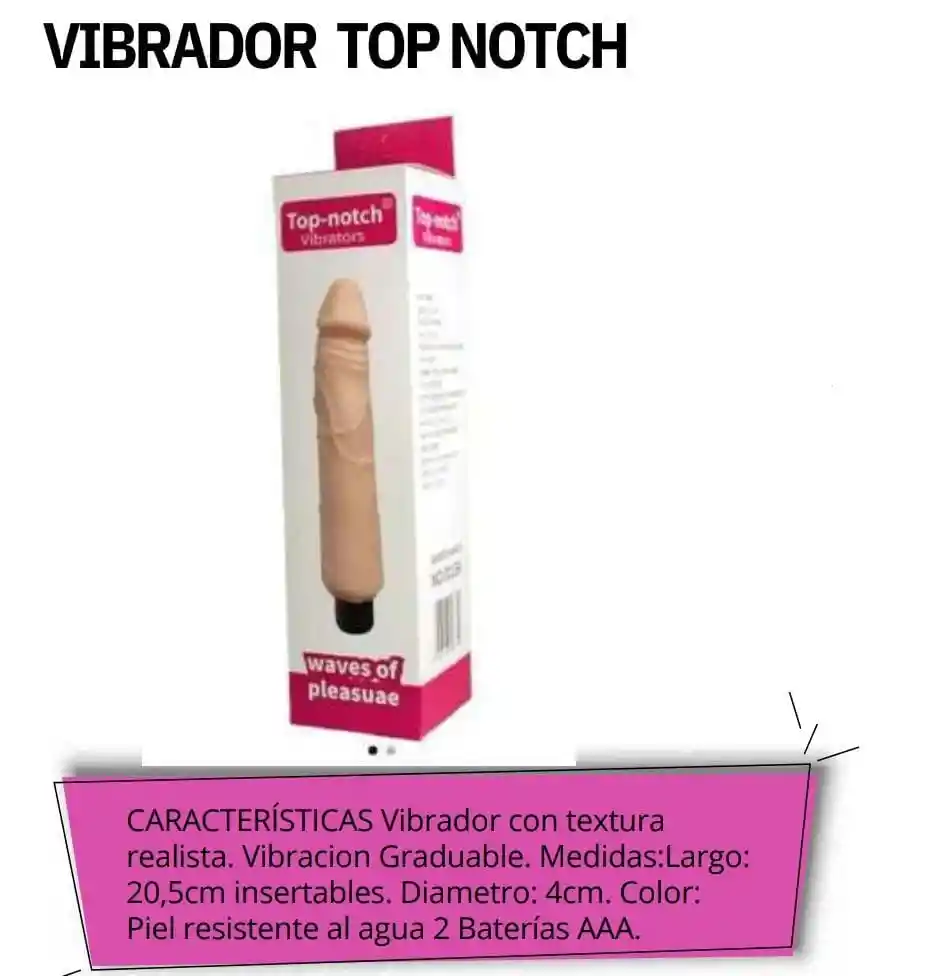 Vibrador Top Notch