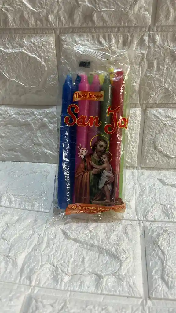 Vela Lisa Paquete X10 San Jose