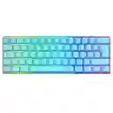 	 Teclado Gamer Mecánico T-dagger T-tgk321b Arena 60% Compacto Azul