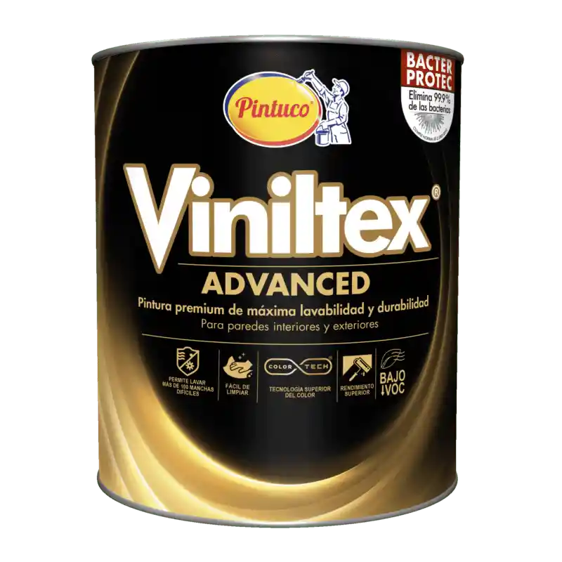 Pintura Viniltex Advanced Terracota 1576 1 Galón Pintuco