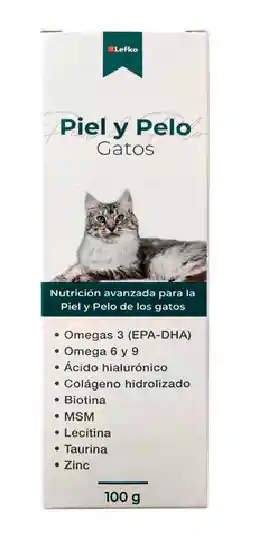 Piel Y Pelo Gatos Oral X 100 Gr