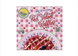 Waffles Red Velvet - Del Origen X 550 G