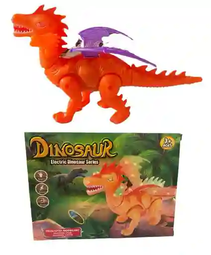 Juguete Dinosaurio Con Sonidos Movimientos Y Luces 845a