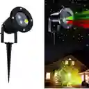 Proyector Navideño Luz Led Para Exteriores Control Remoto