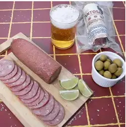 Salchichón Cervecero Tajado - Santosano X 200 G