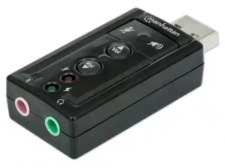 Tarjeta De Sonido Usb 7.1