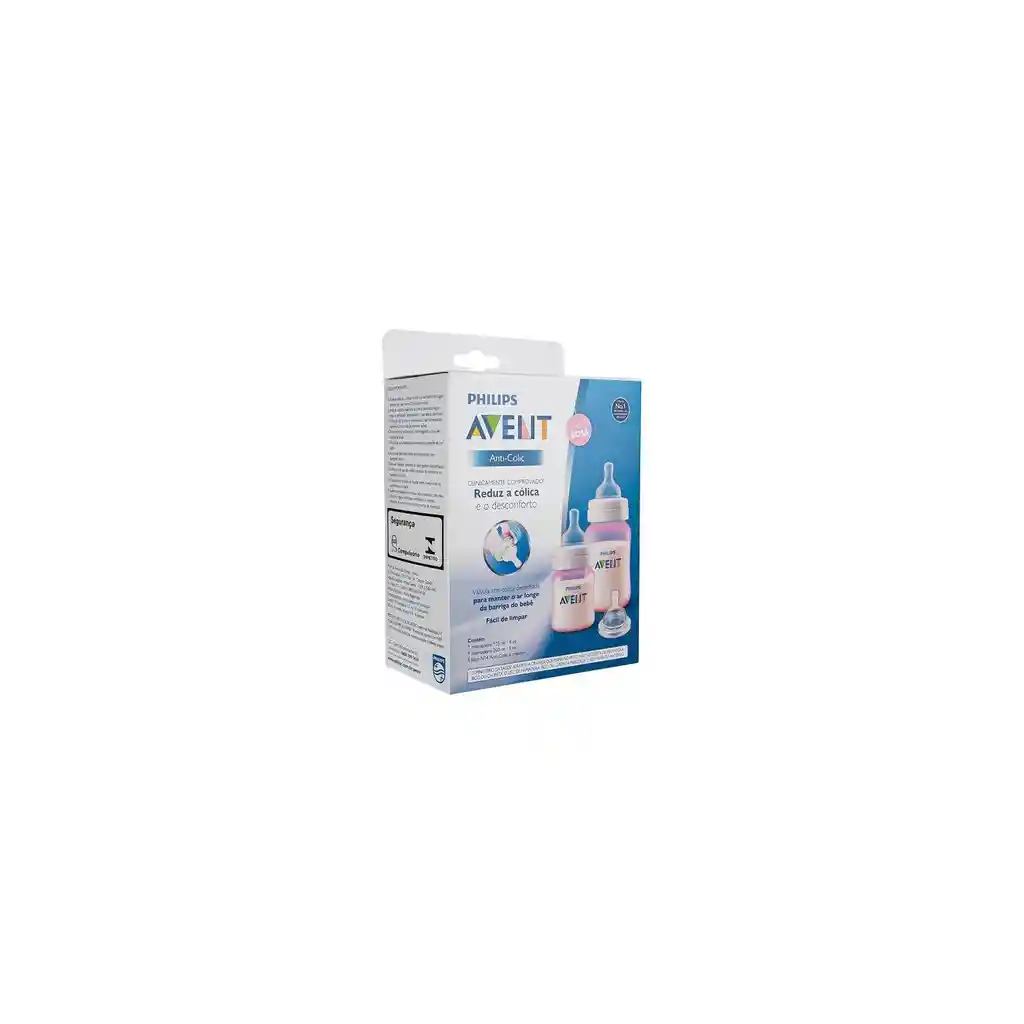 Set Regalo Teteros Avent Classic 9oz + 4oz + Tetina Extra