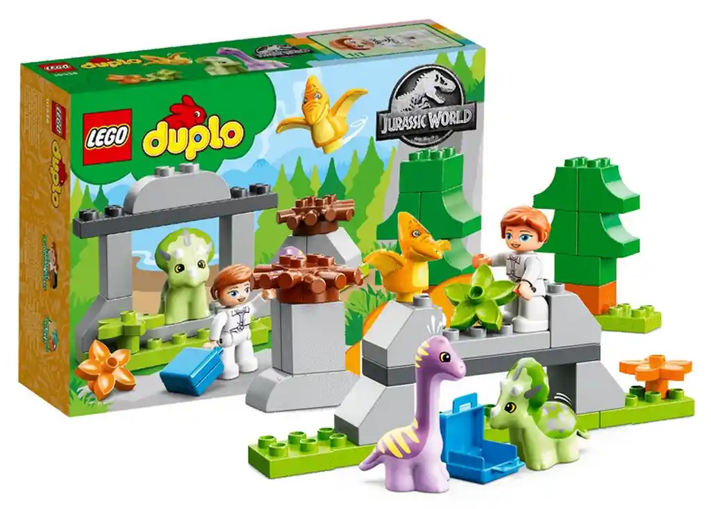 Kit Lego Duplo Guardería De Dinosaurios 10938 27 Piezas
